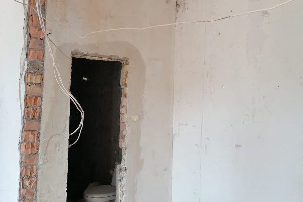 Divstāvu dzīvokļa pārbūve